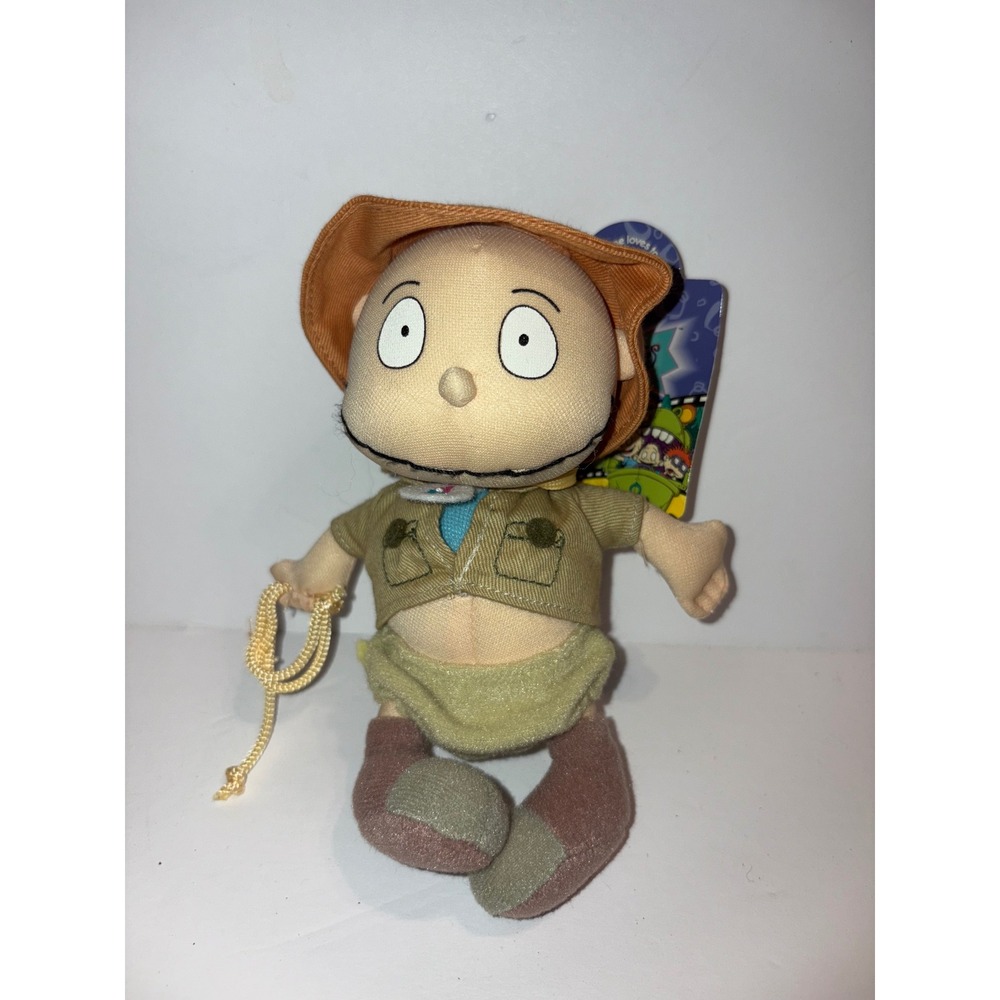 Vintage Rugrats Tommy‎ Safari Mini Plush Applause 1998 Nickelodeon HTF